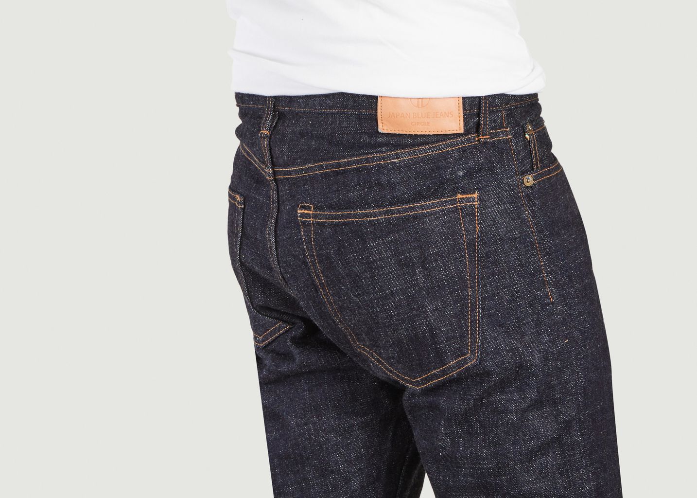 Circle selvedge tapered brutto jeans - Japan Blue Jeans